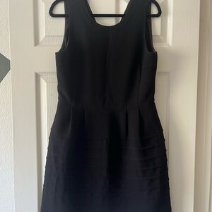 Madewell Black Sleeveless Mini Dress
